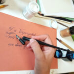 Copperplate, Kalligraphie